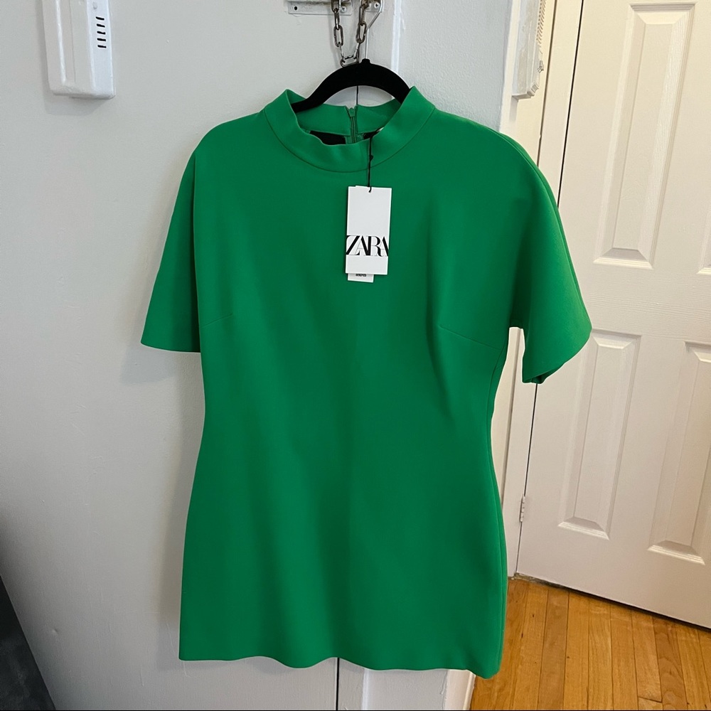 Kelly Green Mini Dress